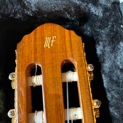 Manuel Ferrino MFBC Electro-Classical Guitar 2000's - Cherry imagen 3