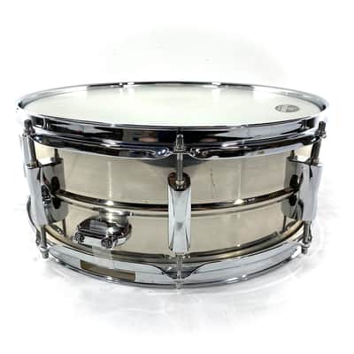 Used Pearl Sensitone Custom Alloy Metal Snare Drum 14X5.5 image 4