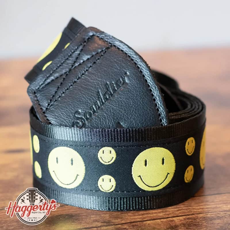 Souldier Misfit Smiley Face Guitar Strap image 1