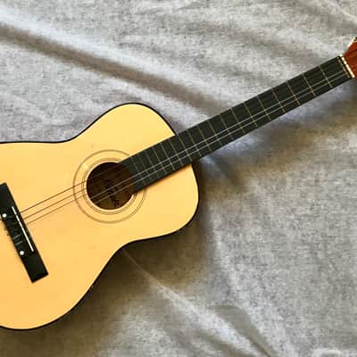 KAPOK Acoustic Classical Parlor Guitar 34” Length Zero Fret Good Condition image 1