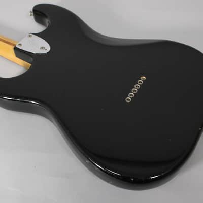 1979 Fender Hardtail Stratocaster Black w/OHSC image 11