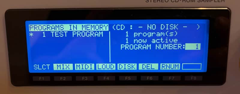 LCD Replacement Display Assembly for Akai Samplers – Vintage Repair Part image 1