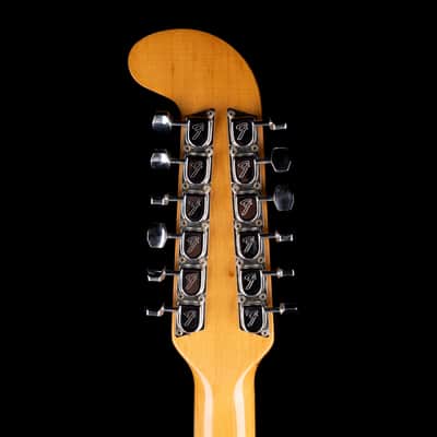 Vintage 1966 Fender Electric XII Black With OHSC image 13