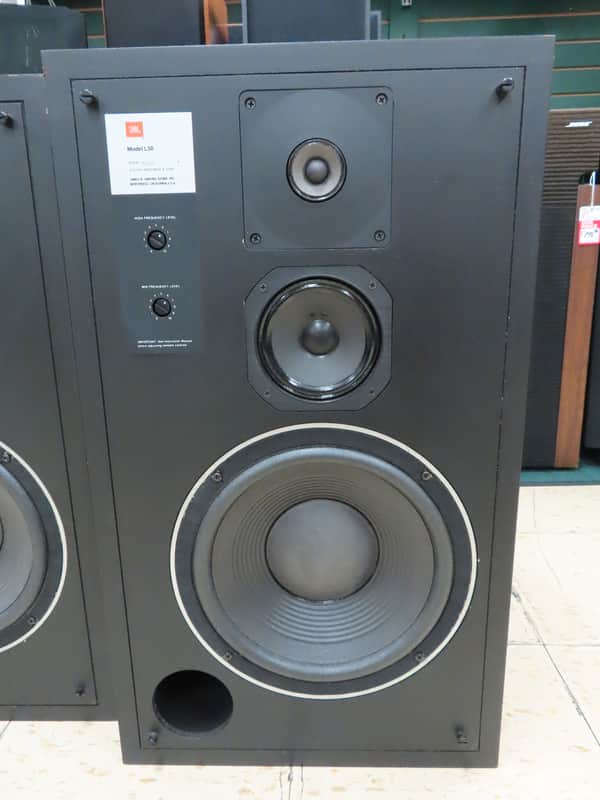 Vintage JBL L50 Speaker Pair - Classic HiFi 3 Way Speakers | Reverb
