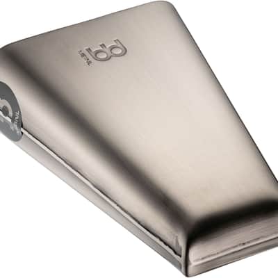 Meinl Percussion 8 1/4" Handheld Brushed Steel Cowbell, 2 Year Warranty (STB815H) image 4