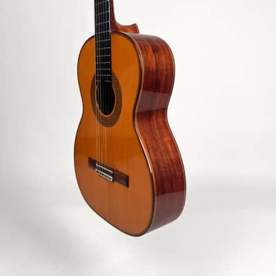 1984 Wolfgang Teller 9/P Top Shelf Classical Mahogany back, side and neck. Spruce top and ebony fretboard W/case image 8