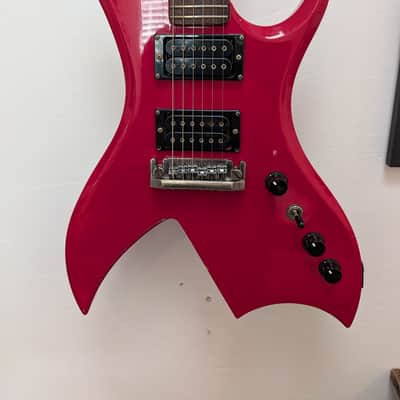 BC Rich Bich NJ 1984 Ferrari Red w/ Original Case image 2
