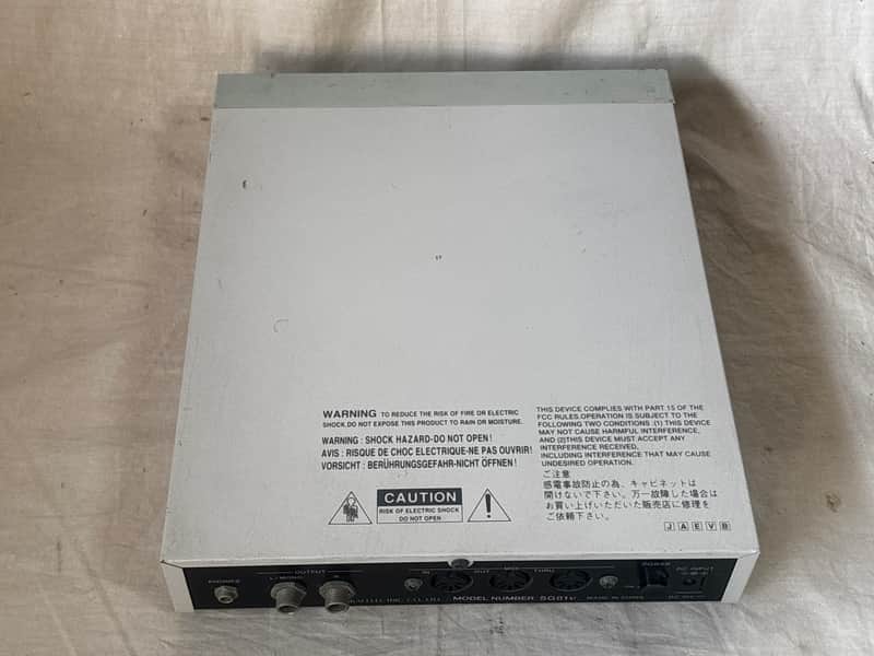 AKAI SG01v Vintage Sound Module New internal battery!! w/ power
