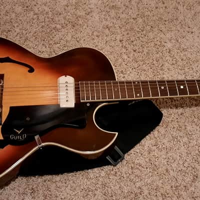 Guild T-100 1957 Sunburst image 1