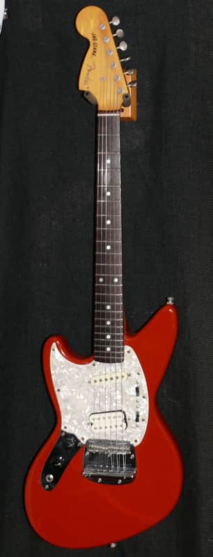 Fender Japan C.I.J. "A" series Jag-Stang MIJ Left-Handed 1997-98 - Fiesta Red
