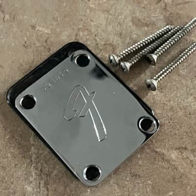 1975 Fender guitar neck plate Jazz Precision Mustang bass Telecaster image 1
