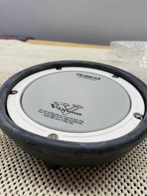 Roland PDX-6 V-Drum 8" Dual-Trigger Mesh Snare Drum Pad 2010s - Black image 1