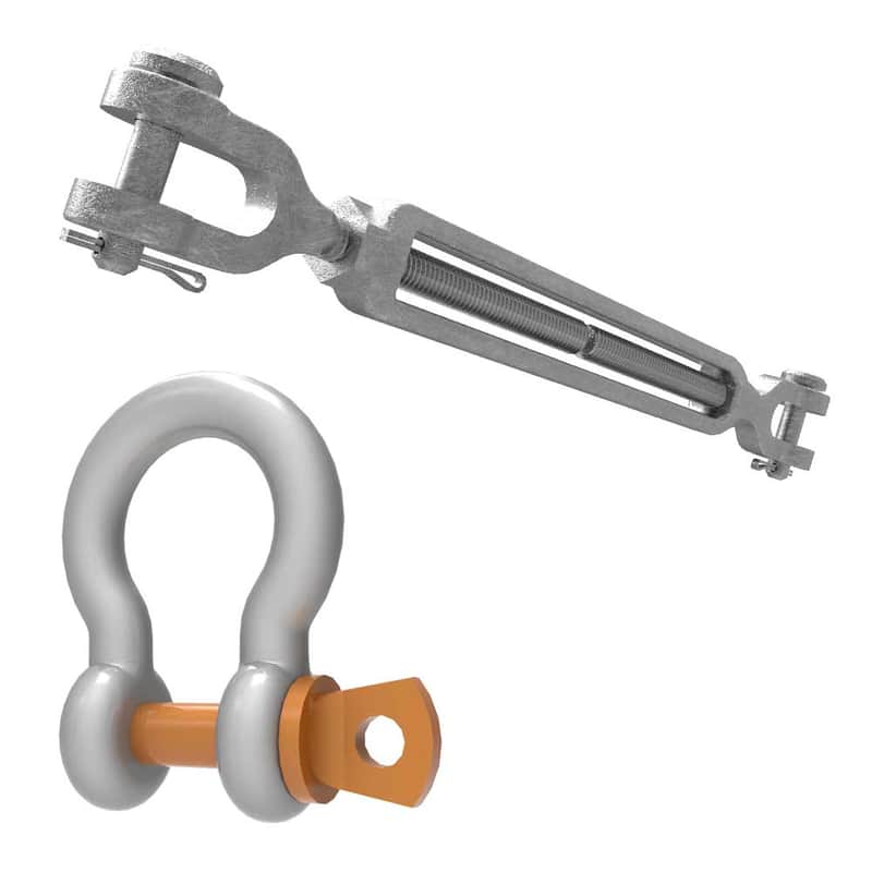 Adaptive Adaptive BC12-17-2 Beam Clamp - 12-17" Dual Hang Point