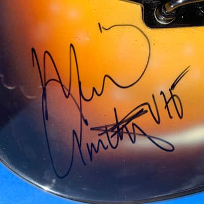 Eddie Van Halen EVH Signed Kramer image 17
