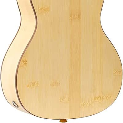 Ortega Guitars, 4-String Horizon Series Revese Headstock Concert Acoustic-Electric Ukulele w/Bag, Right, Natural, Akustisch-Elektronisch (RUBO-CE) image 3