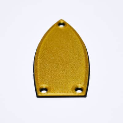 Truss Rod Cover for Gretsch - 2-Ply Plain Gold - 53mm (Japan/Players Edition) image 10