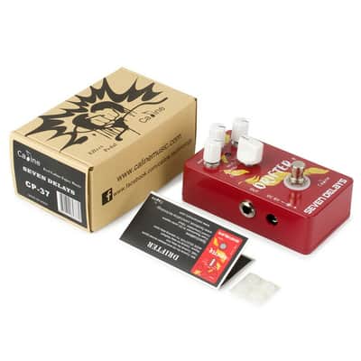 CALINE CP-37 DRIFTER Seven Delays Multi-Delay Guitar Effects Pedal image 5