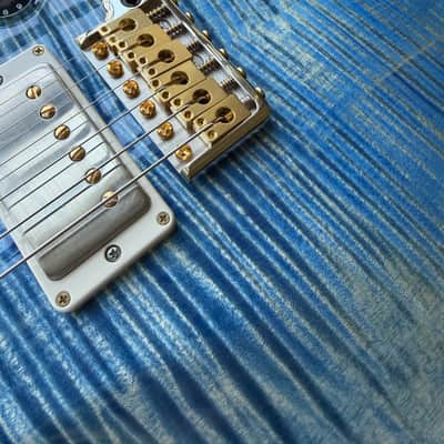 2025 PRS DGT Dave Grissom Signature 10 Top Birds - Faded Blue Jean image 12