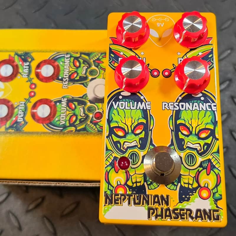 Interstellar Neptunian Phaserang 4-Stage Analog Phaser Guitar Pedal image 1