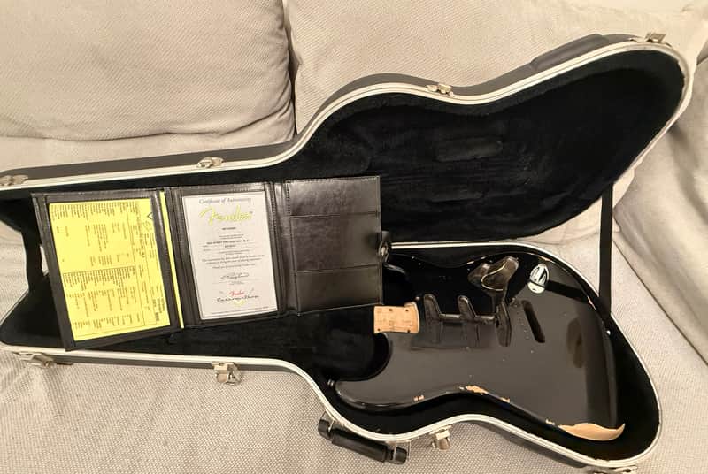 Fender Custom Shop Pro Strat Body 2025 - Black image 1