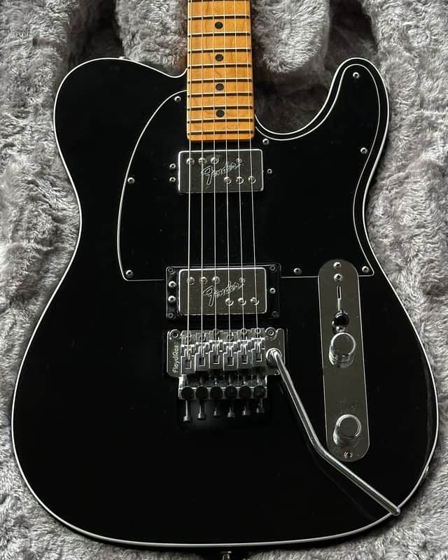Fender American Ultra Luxe Telecaster Floyd Rose HH | Reverb Canada
