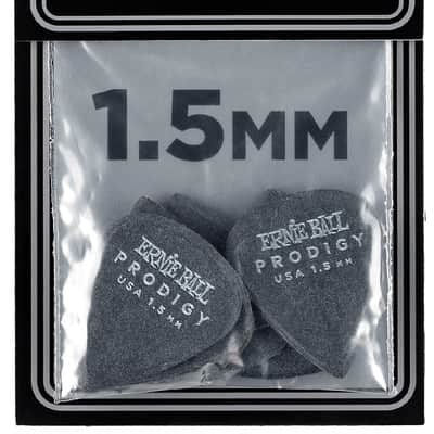 ERNIE BALL 9199 Prodigy Standard Pick Pack 150mm Plektren (6Stück) schwarz image 2
