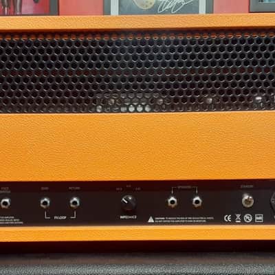 Friedman SS-100 V2 Steve Stevens Signature 2-Channel 100-Watt Guitar Amp Head 2024 -Orange Tolex image 6
