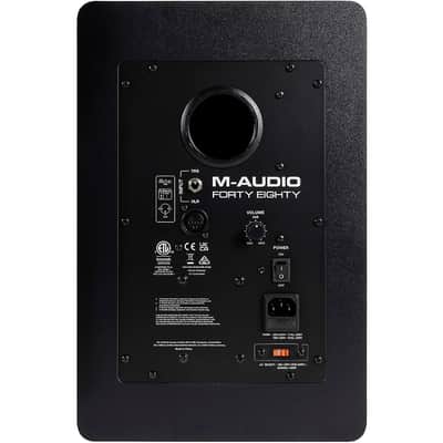 M-Audio Forty Eighty 8" Powered Studio Monitors (Each) Gold Regular image 3