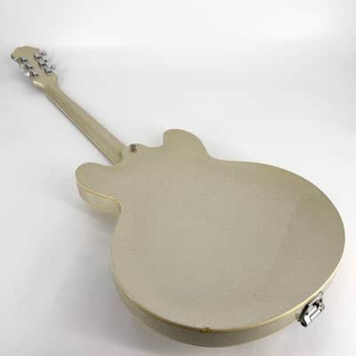 1997 Epiphone Limited Edition Riviera - Peerless Korea - Silver Sparkle image 3