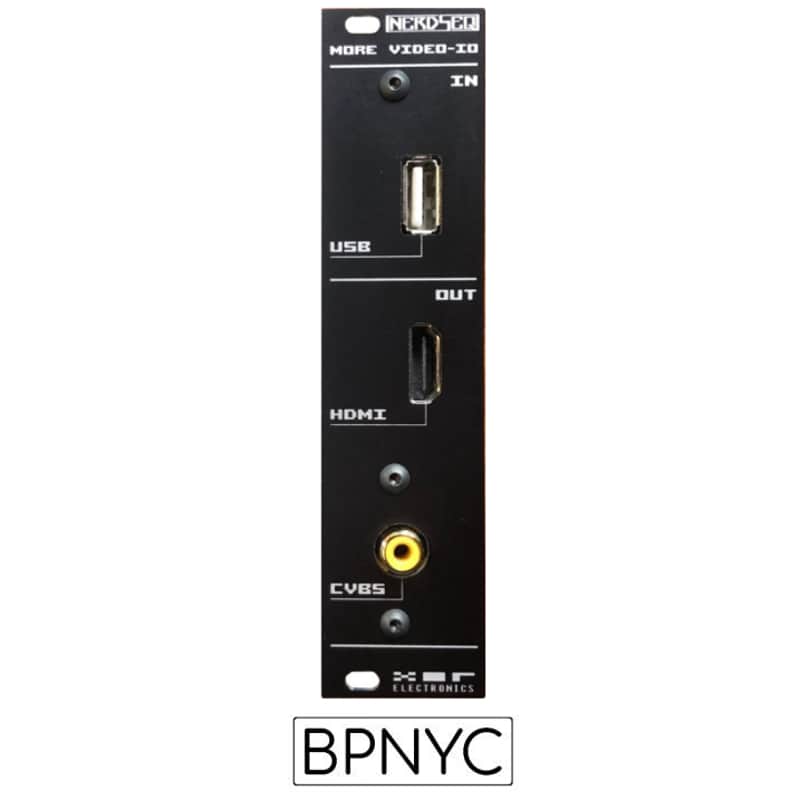 XOR Electronics NERDSEQ – MORE VIDEO-IO EXPANDER (black) image 1