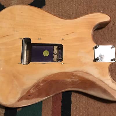 Unfinished Genuine Fender Stratocaster Body MIM 2001 SSS image 2