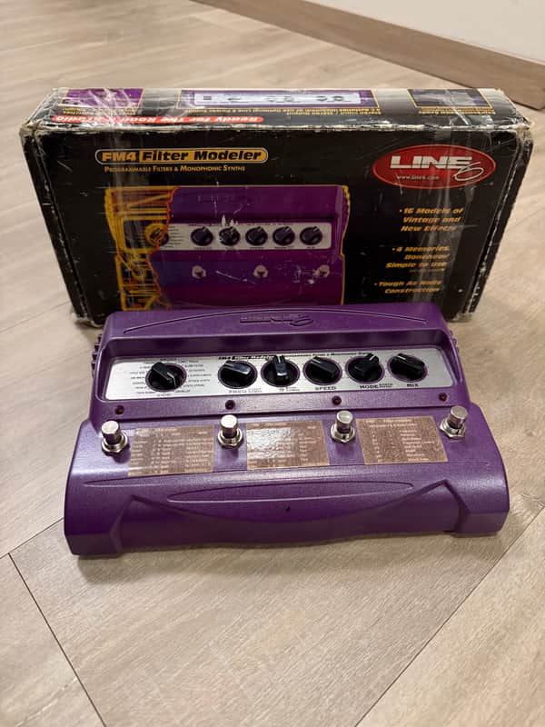 John Frusciante Line 6 FM4 Filter Modeler 2000s - Purple | Reverb