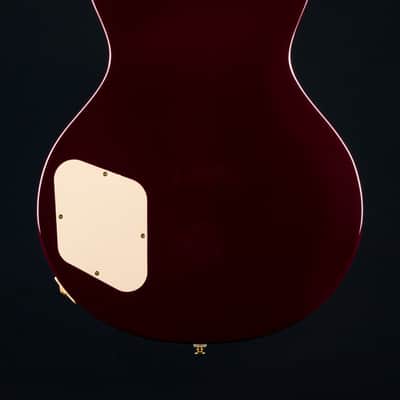Huss & Dalton Meridian DC Custom Lipstick Red Flamed Maple and Mahogany Double Cutaway NEW image 5