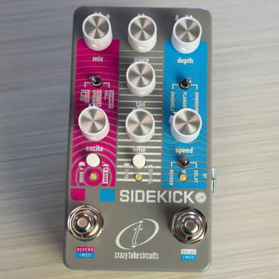 Crazy Tube Circuits Sidekick JR with XT Footswitch - Modulation, Delay, Reverb - Demo Unit! image 2