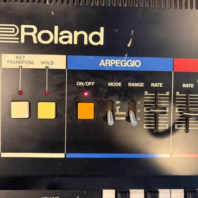 Roland JUNO-60 61-Key Polyphonic Synthesizer 1982 - 1984 - Black image 8