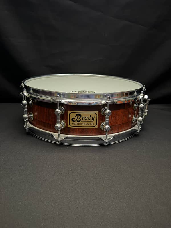 Brady Block Jarrah wood 14" x 4,5" Snare Drum Early 1990's image 1