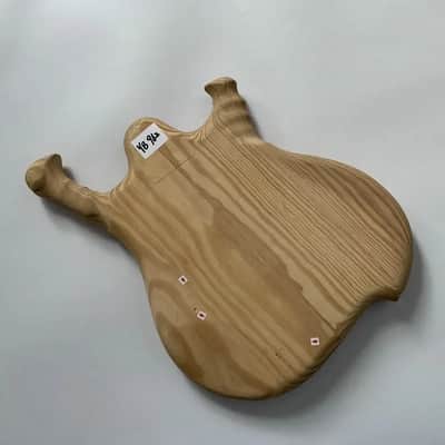 Ash Wood Unfinished Custom Guitar Body DIY Project image 1