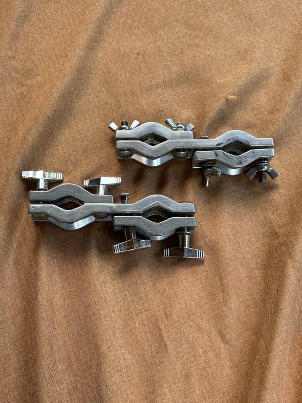2' Vintage Multi Clamps Drum Percussion image 1