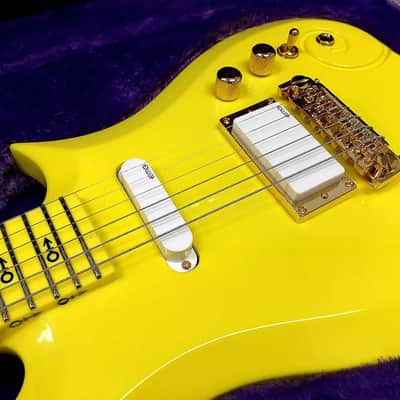 Schecter Diamond Series Prince Cloud Guitar Yellow *Factory Stock *Worldwide FREE S/H image 5
