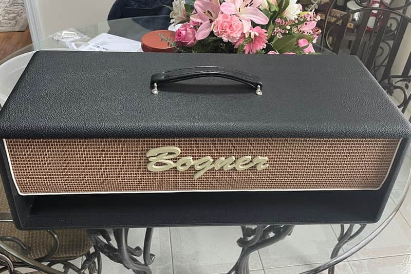 Bogner Ecstasy 101b  Black Head Shell with Wheat Grill - repaired corner see pictures image 1