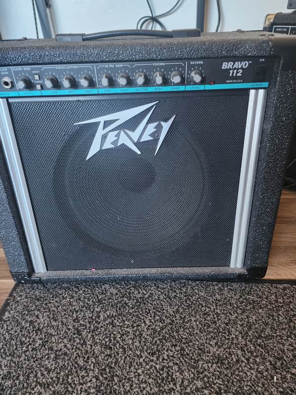 Peavey Bravo 112 25-Watt 1x12" Guitar Combo 1990s - Black image 1