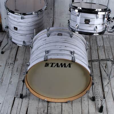 Tama Superstar Classic CK32RZS 3 Piece Drum Shell Pack Ice Ash Wrap image 4