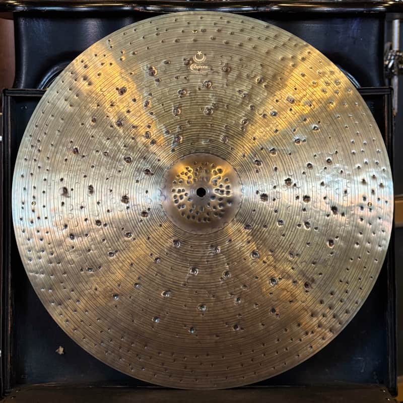NEW Bosphorus 21" Master Custom Flange Swish w/ Rivets - 1934g image 1