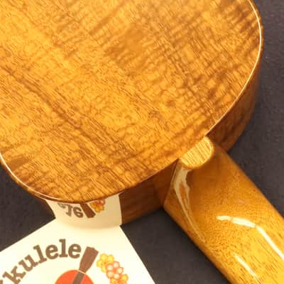 Kiwaya KPC-1K / HG Solid High Grade Hawaiian Koa Concert Ukulele #5350 image 16
