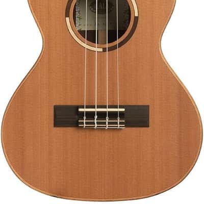 Kala KA-ASCP-T Solid Cedar Top Pau Ferro Tenor Ukulele image 3