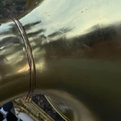 Conn 36K Sousaphone Fiberglass With Brass Bell (Hybrid) - Lacquer image 13