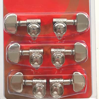 Grover RotoMatics Machine Heads 102-18N Nickel 3 and 3 Lifetime Warranty image 1