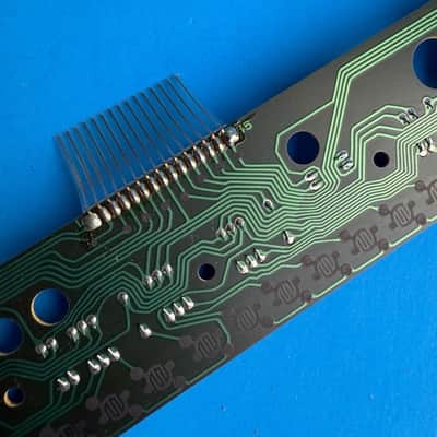 CASIO MT-100 Vintage Keyboard Part: Key Contact Board PCB [M486-KYIM] image 4