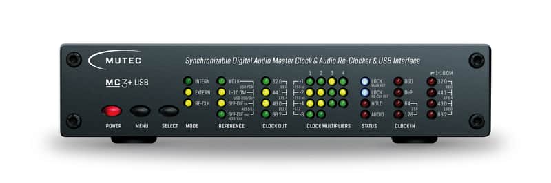 Mutec MC3+ USB Black - Usb Interface & Clock (Black Friday Offer!) image 1
