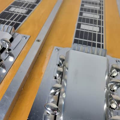 1957 Rickenbacker 518 8/8/8 Triple Neck Console Steel Guitar - Natural With OHSC image 17